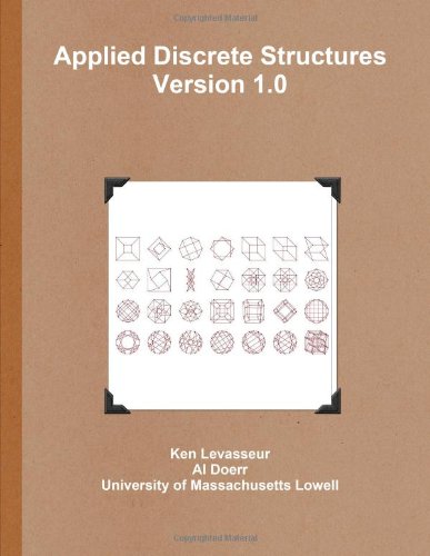 Large book cover: Applied Discrete Structures