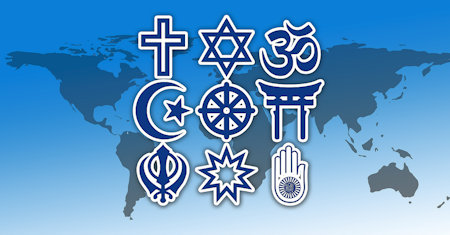 Illustration of Comparative Religion