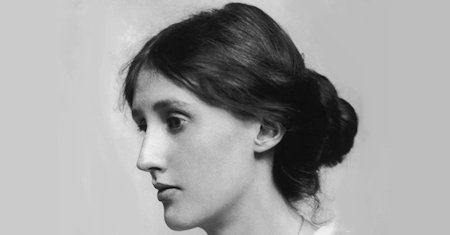 Illustration of Virginia Woolf
