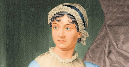 Illustration of Jane Austen