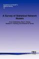 Book cover: A Survey of Statistical Network Models