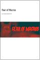 Small book cover: Fear of Macros