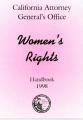 Book cover: Women's Rights Handbook