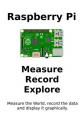 Book cover: Raspberry Pi: Measure, Record, Explore