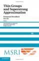Book cover: Thin Groups and Superstrong Approximation