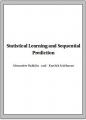 Book cover: Statistical Learning and Sequential Prediction