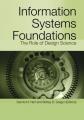 Book cover: Information Systems Foundations: The Role of Design Science