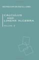 Book cover: Calculus and Linear Algebra. Vol. 2