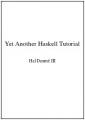 Book cover: Yet Another Haskell Tutorial