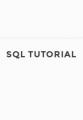 Book cover: SQL Tutorial