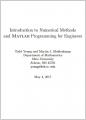 Small book cover: Introduction to Numerical Methods and Matlab Programming for Engineers