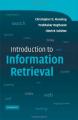 Book cover: Introduction to Information Retrieval