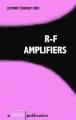 Book cover: R-F Amplifiers
