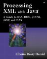 Book cover: Processing XML with Java