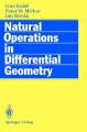 Book cover: Natural Operations in Differential Geometry