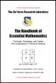 Book cover: The Handbook of Essential Mathematics