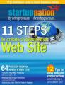 Small book cover: 11 Steps to Create a Successful Web Site