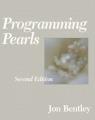 Book cover: Programming Pearls