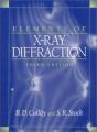 Book cover: Elements of X-Ray Diffraction