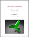 Small book cover: Geometry of Surfaces