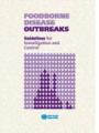 Small book cover: Foodborne disease outbreaks: Guidelines for investigation and control