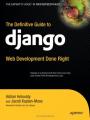 Book cover: The Definitive Guide to Django