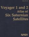 Book cover: Voyager 1 and 2: Atlas of Six Saturnian Satellites