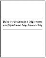Small book cover: Data Structures and Algorithms with Object-Oriented Design Patterns in Ruby
