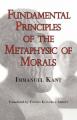 Book cover: Fundamental Principles of the Metaphysic of Morals