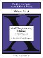 Book cover: Motif Programming Manual