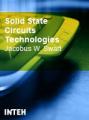 Small book cover: Solid State Circuits Technologies