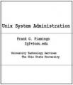 Small book cover: Unix System Administration
