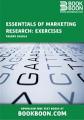 Book cover: Essentials of Marketing Research: Exercises