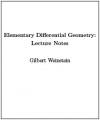 Small book cover: Elementary Differential Geometry
