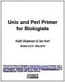 Small book cover: Unix and Perl Primer for Biologists