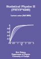 Small book cover: Statistical Physics II