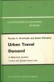 Small book cover: Urban Travel Demand: A Behavioral Analysis