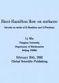 Small book cover: Ricci-Hamilton Flow on Surfaces