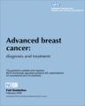 Small book cover: Advanced Breast Cancer: Diagnosis and Treatment