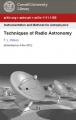 Small book cover: Techniques of Radio Astronomy