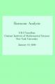 Book cover: Harmonic Analysis