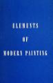 Book cover: Elements of Modern Painting