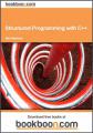 Small book cover: Structured Programming with C++