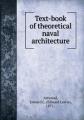 Book cover: Text-Book of Theorectical Naval Architecture