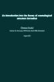 Book cover: An Introduction into the Theory of Cosmological Structure Formation