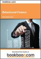 Small book cover: Behavioural Finance