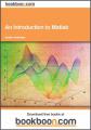 Small book cover: An Introduction to Matlab