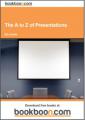 Book cover: The A to Z of Presentations