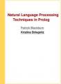 Small book cover: Natural Language Processing Techniques in Prolog