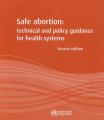 Book cover: Safe Abortion